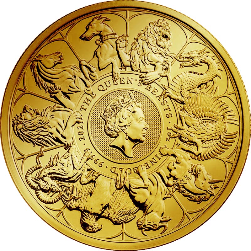 Bestie della Regina in Monete d'oro